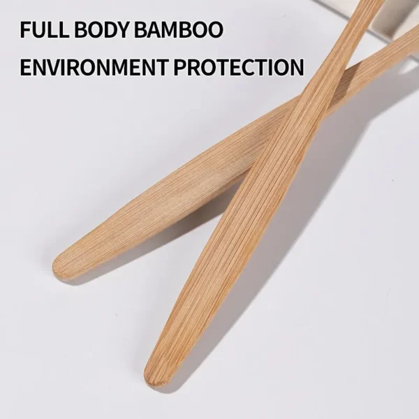 Eco-Friendly Bamboo Baby Toothbrush Set - Image 3