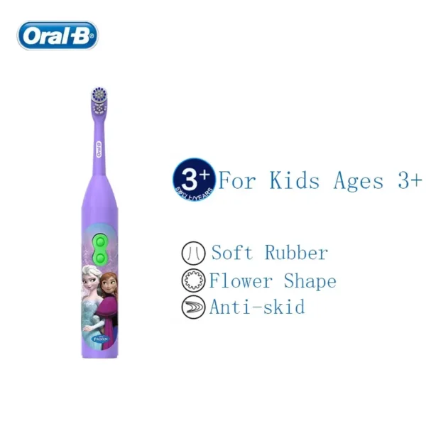 Baby Toothbrush: Oral B Electric for Kids 3+ with DuPont Bristles. - Image 5