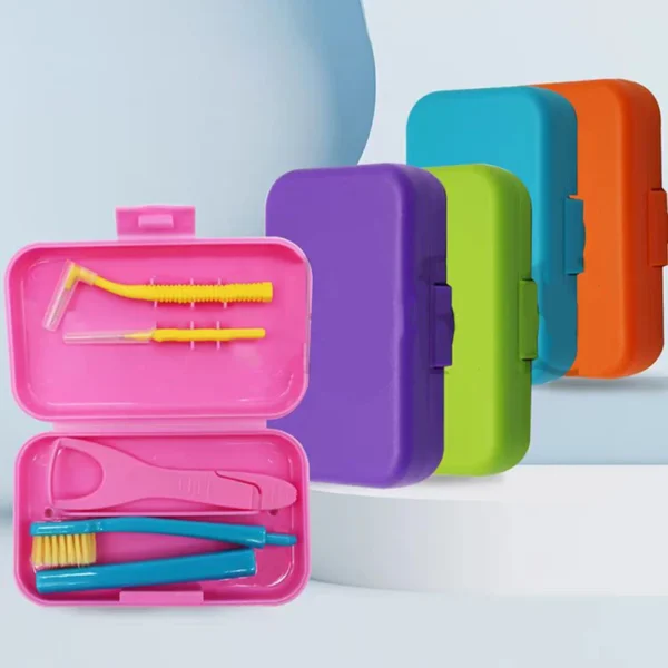 Baby Toothbrush Portable Orthodontic Set Hygiene Tool