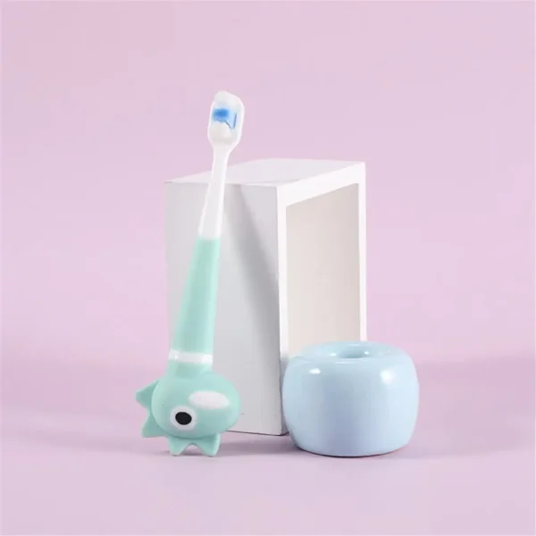 Baby Toothbrush: Cute Dinosaur Design. - Image 2