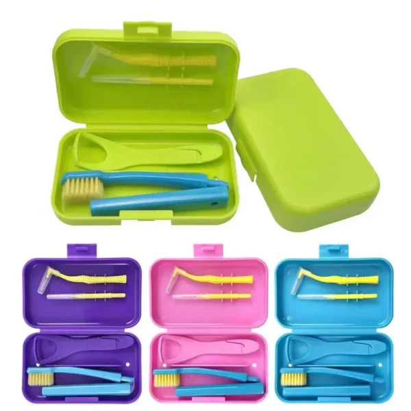 Baby Toothbrush Portable Orthodontic Set Hygiene Tool - Image 5